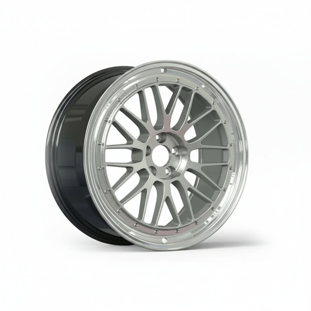 Custom 2-piece forged wheel deep dish concave bronze finish WheelWork Customs