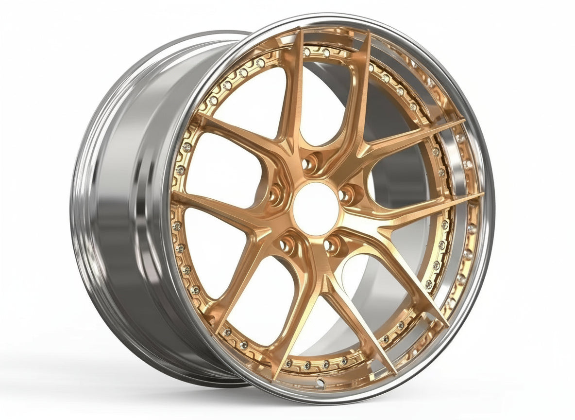 Custom forged RoyalMesh 2-Piece Wheel