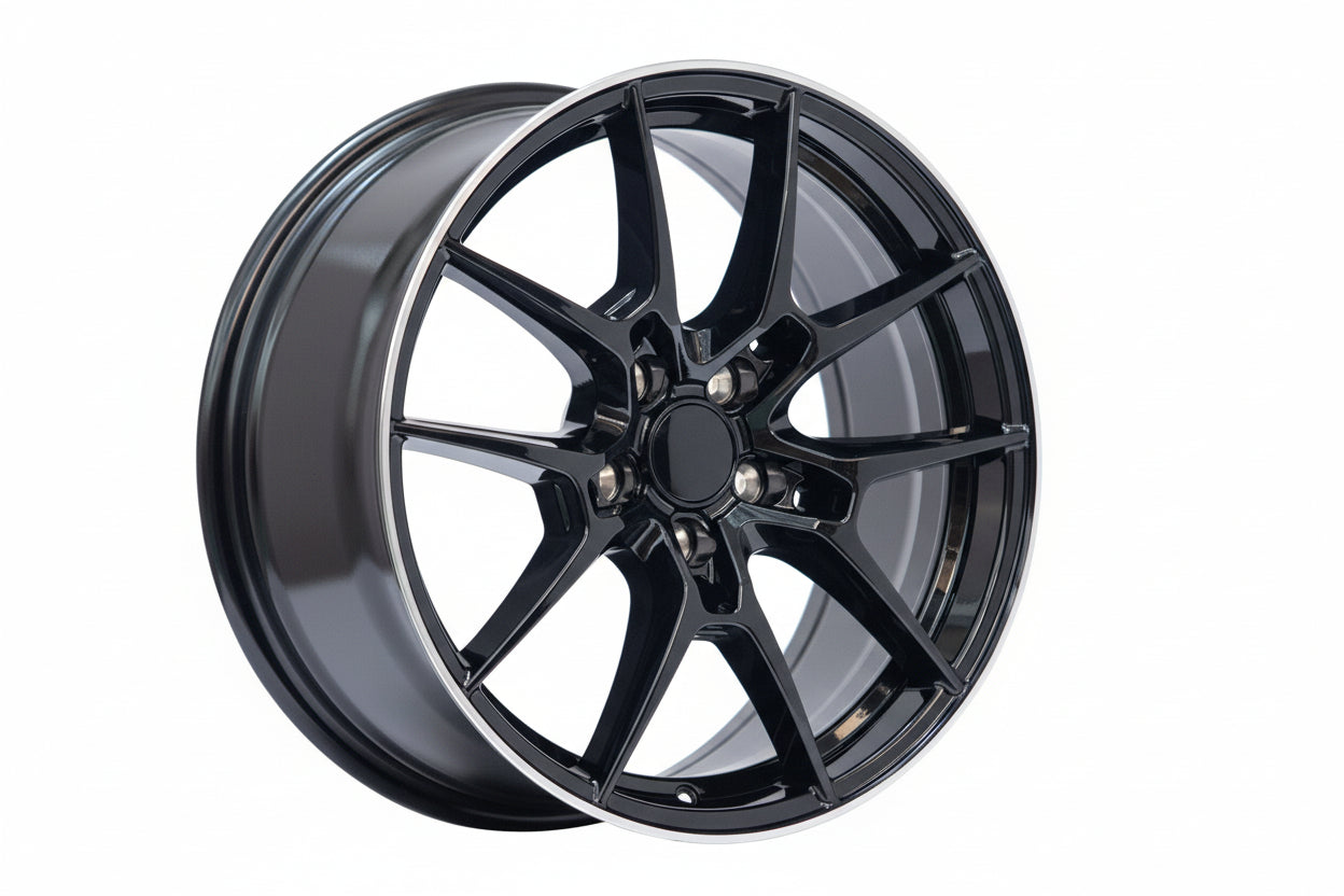 WWC G-Series – FlowForm Wheels – Matt Black Machined Lip