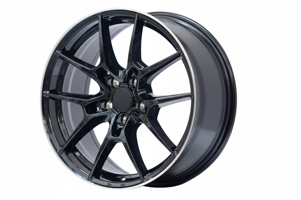 WWC G-Series – FlowForm Wheels – Matt Black Machined Lip
