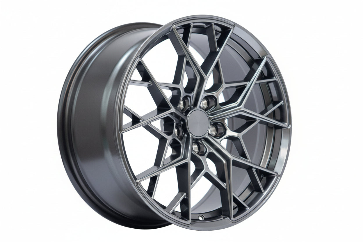 FF10 Styled FlowForm Wheels – Hyper Black