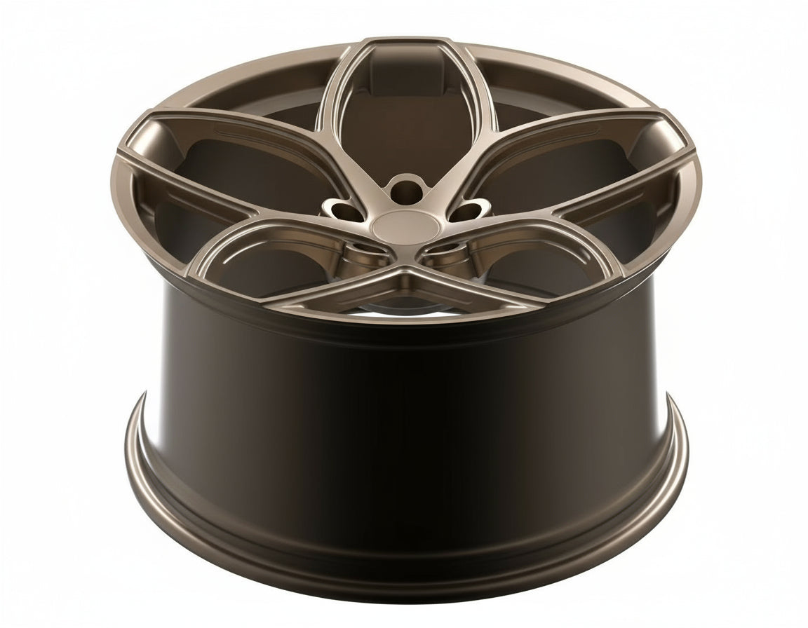 Custom Forged  5 Petal Spoked wheels