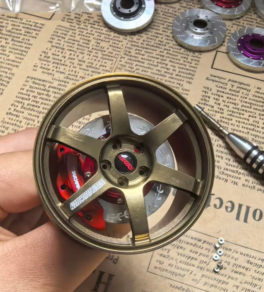 Miniature Wheel Air Freshener TE37