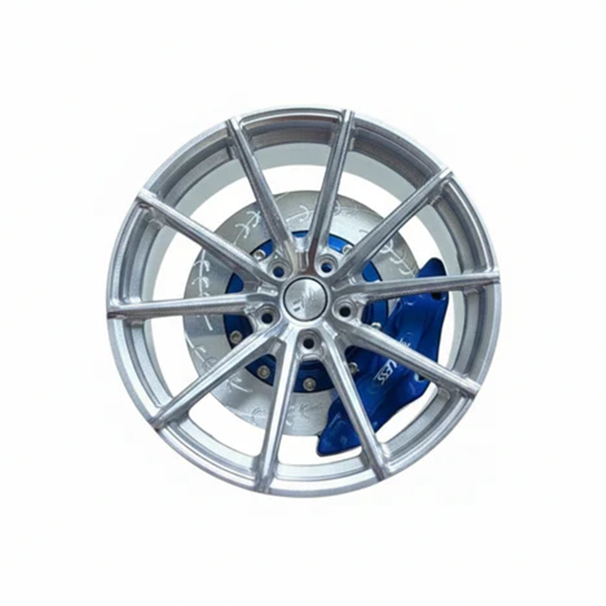 Miniature Wheel Air Freshener WF CF3 styled by WheelWorkCustoms, featuring detailed wheel design and vibrant colors.