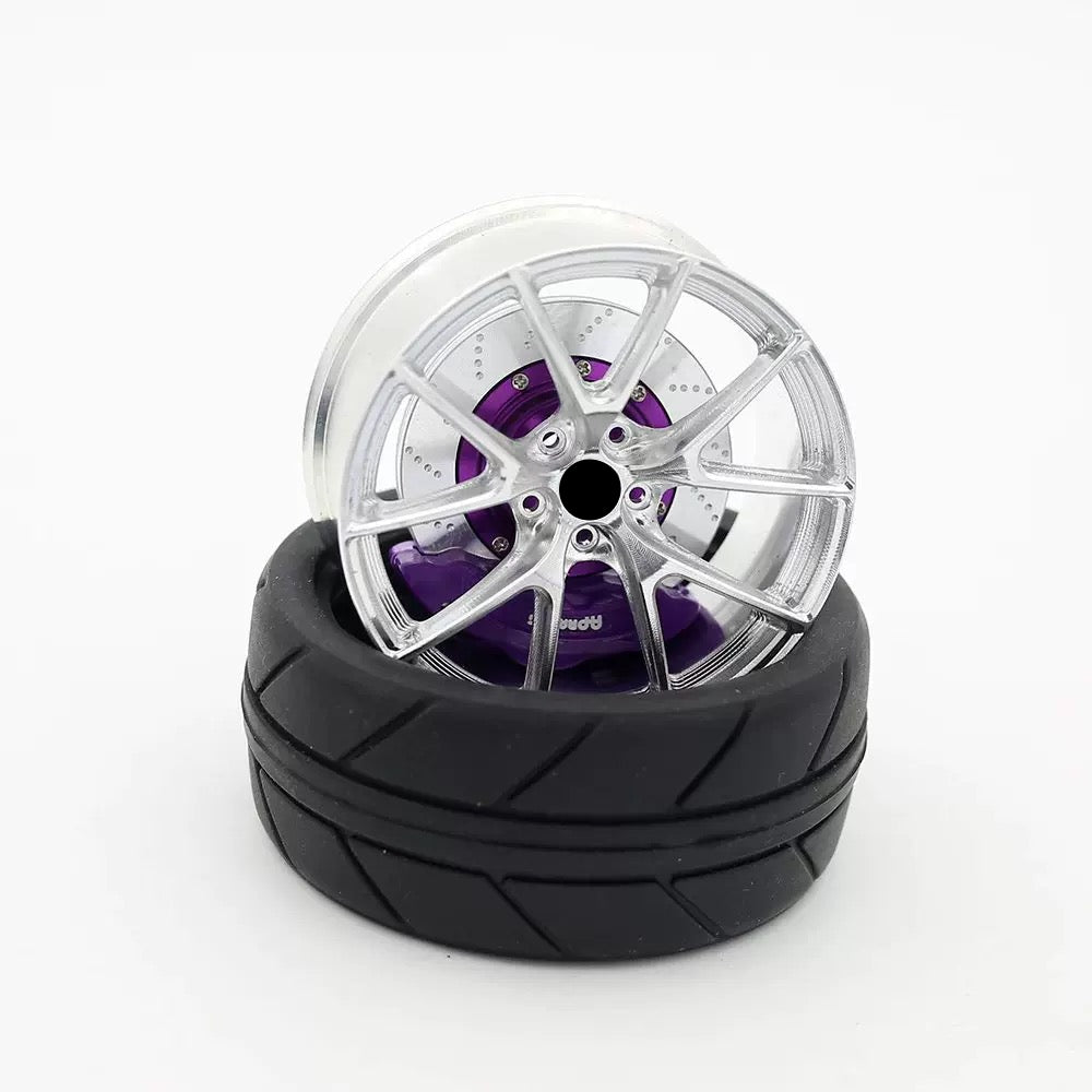 Miniature Wheel Air Freshener Apex VS5RS by WheelWorkCustoms, detailed miniature wheel design for car interior decoration.