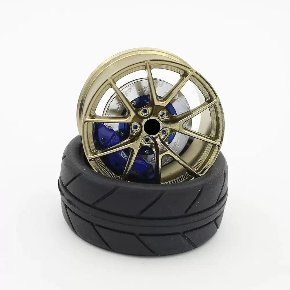 WheelWorkCustoms Miniature Wheel Air Freshener Apex VS5RS showcasing detailed wheel design and vibrant colors.