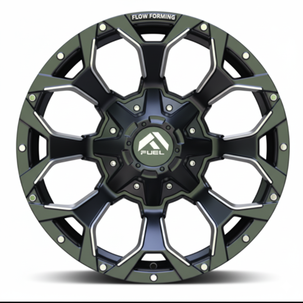 601 Offroad Flow Form Wheels - Matt Black