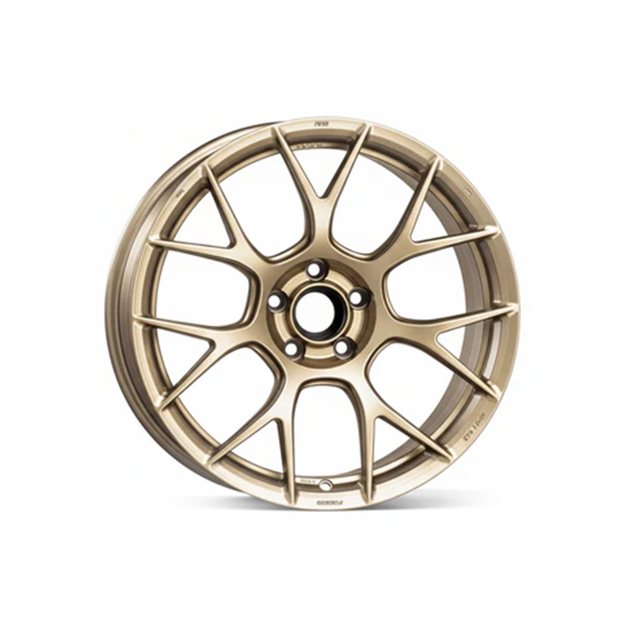 Flow Form RE-V7 Style Wheels - 7-Cross Spoke Performance Rims - Bronze