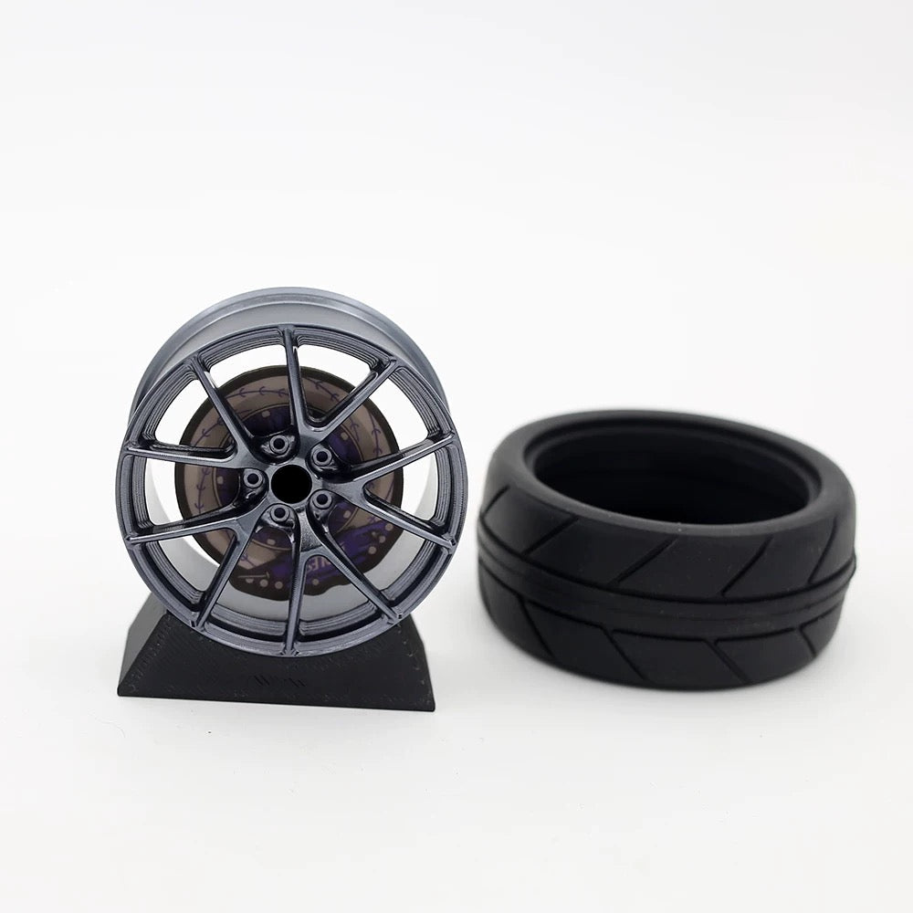 Miniature Wheel Air Freshener Apex VS5RS by WheelWorkCustoms, featuring a detailed wheel design on a small hanging air freshener.