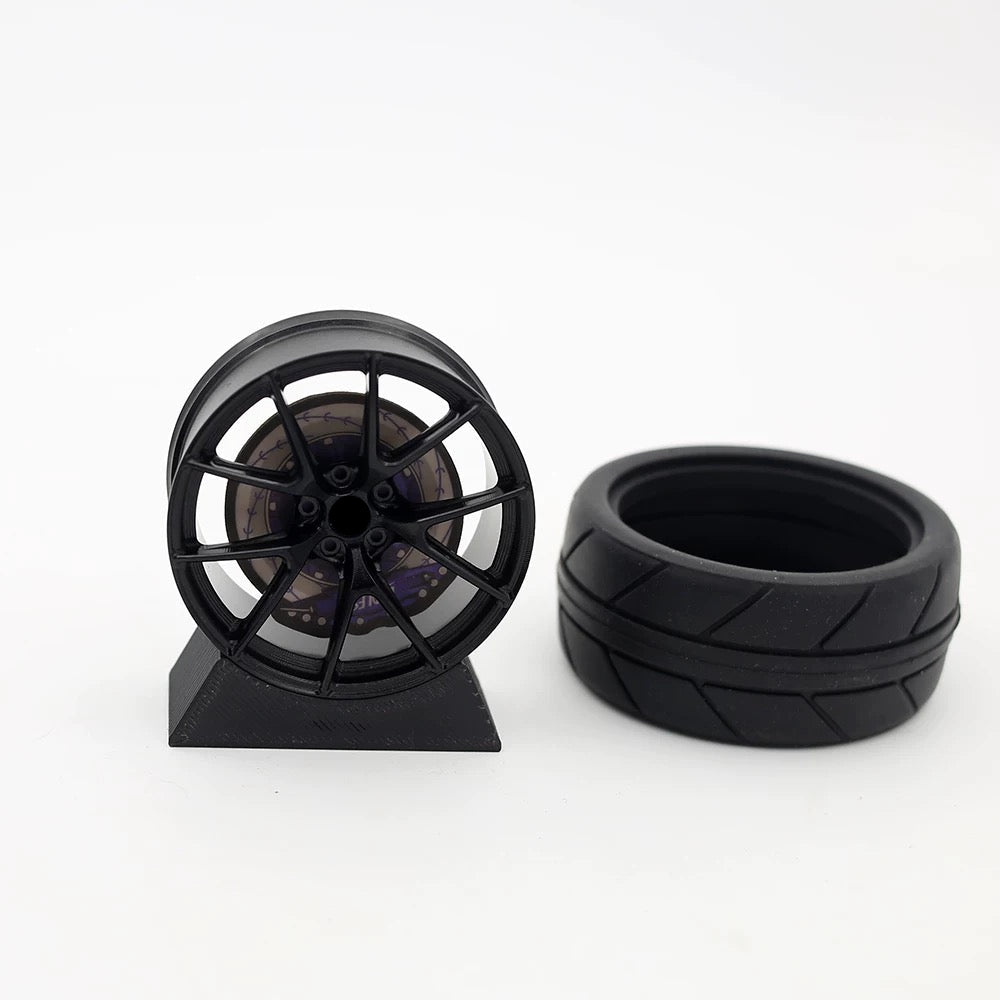 Miniature Wheel Air Freshener Apex VS5RS by WheelWorkCustoms, showcasing detailed design and vibrant colors.