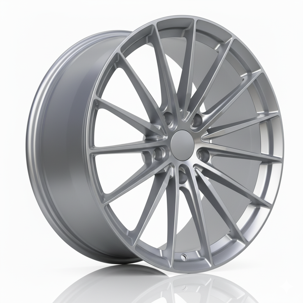 15 Spoke (HRE inspired) performance flowform wheels - Silver