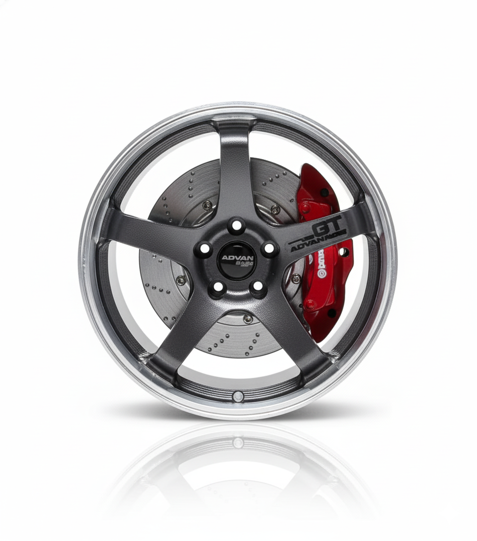 Miniature Wheel Air Freshener Advan GT