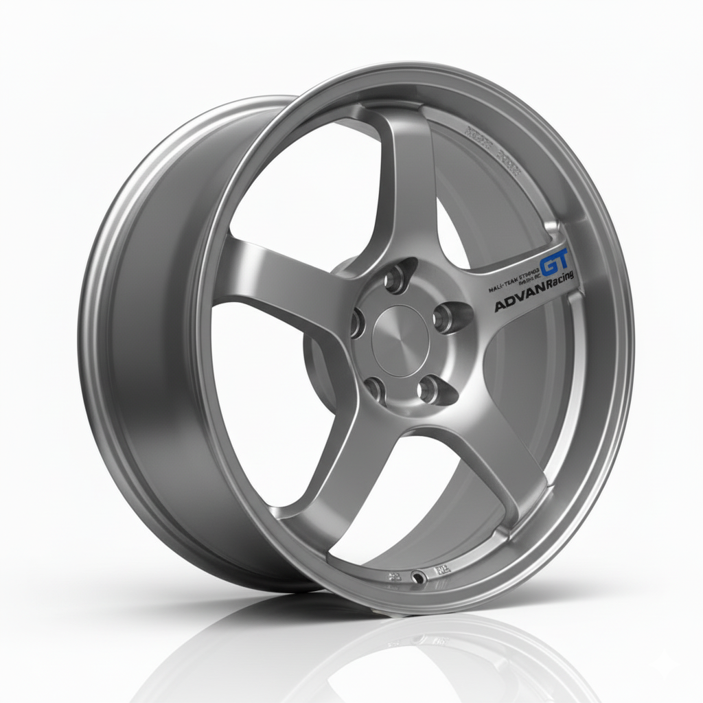 512 Advan GT styled flowform wheels - Silver