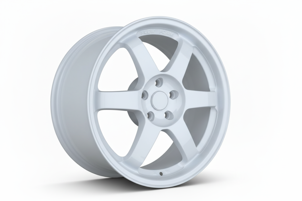 509 TE37 Flowform wheels – Champion White
