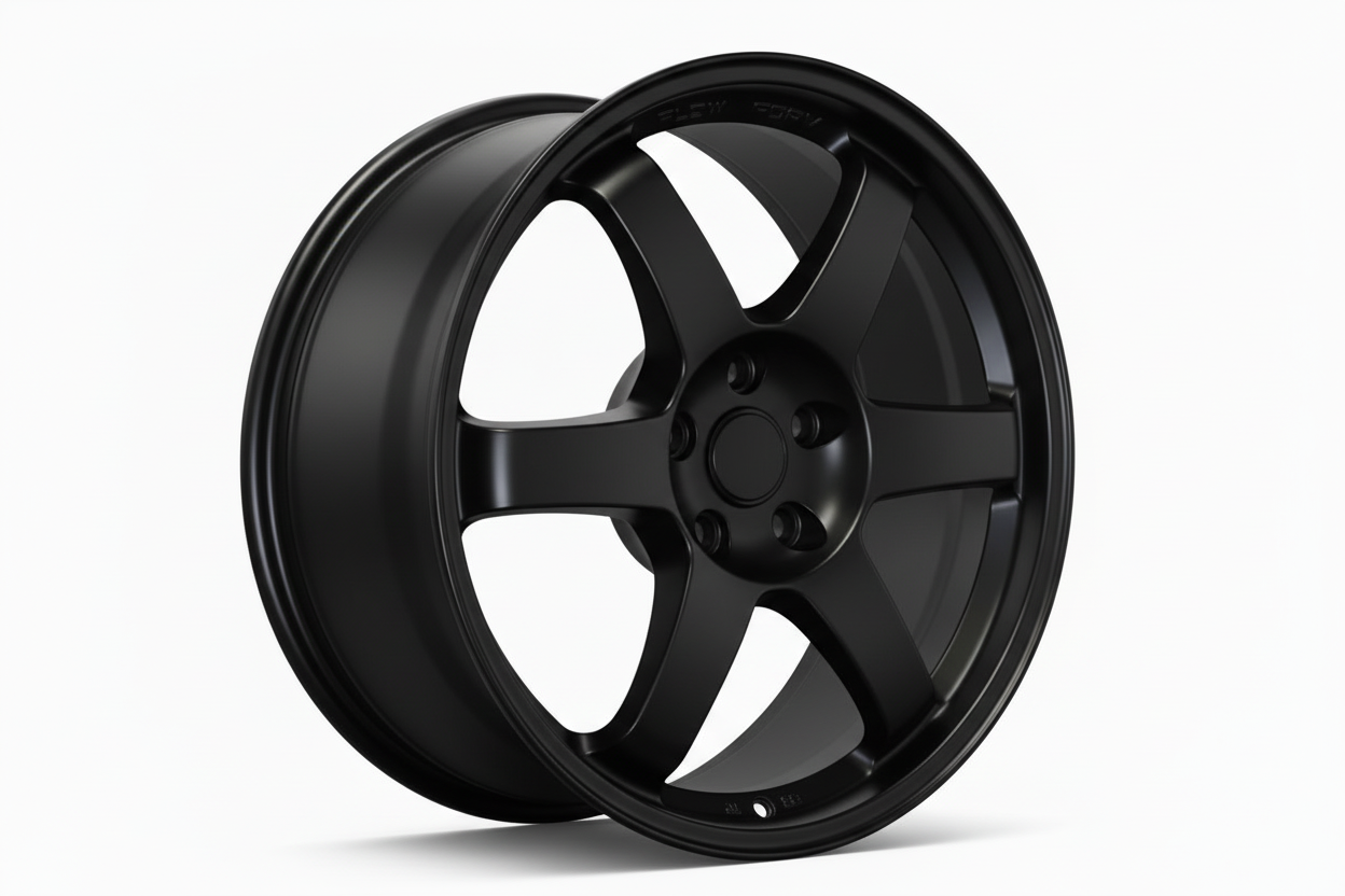 509 TE37 Flowform wheels – Black