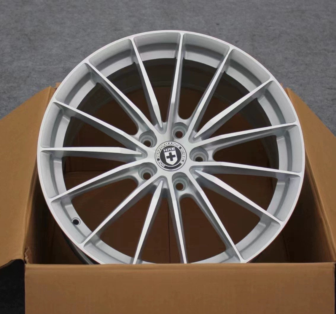15 Spoke (HRE inspired) performance flowform wheels - Silver