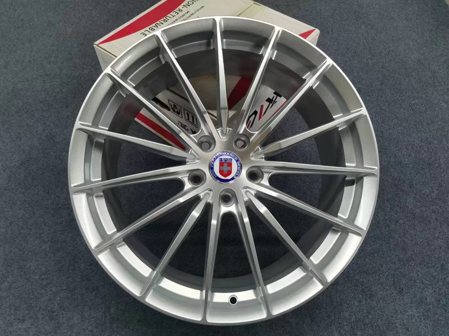 15 Spoke (HRE inspired) performance flowform wheels - Silver