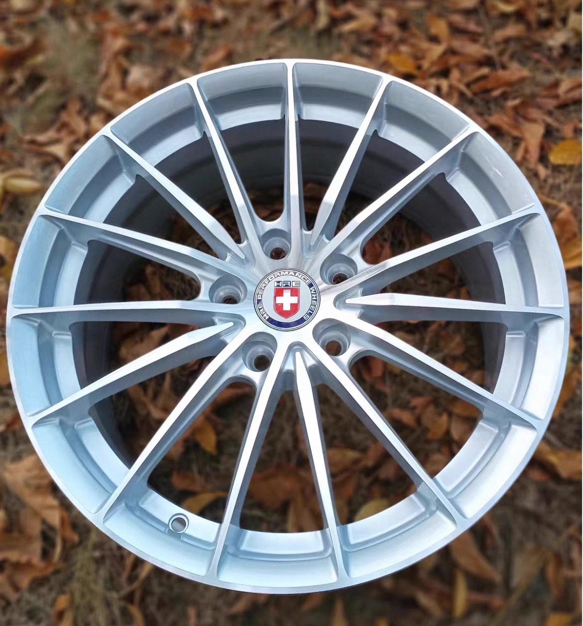 15 Spoke (HRE inspired) performance flowform wheels - Silver