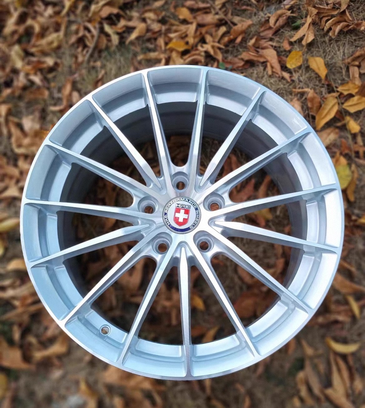 15 Spoke (HRE inspired) performance flowform wheels - Silver