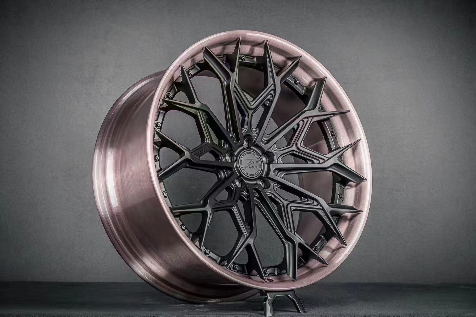 Custom Forged WF Mesh Work 2-Piece Wheels