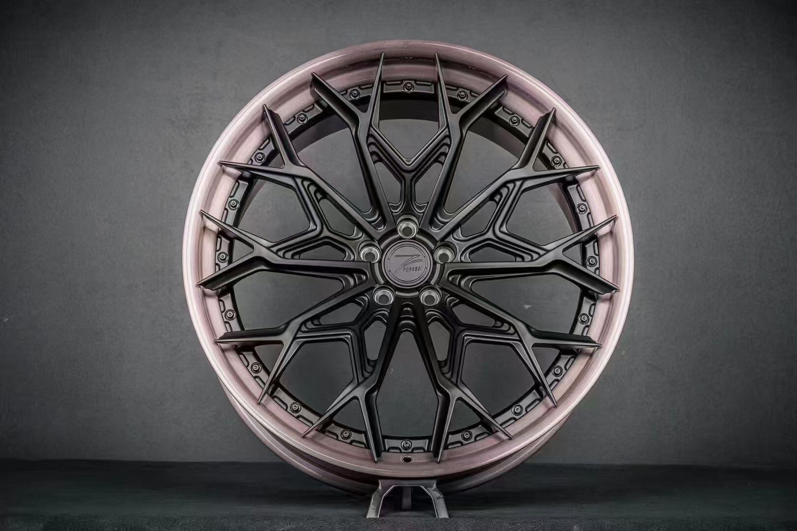 Custom Forged WF Mesh Work 2-Piece Wheels
