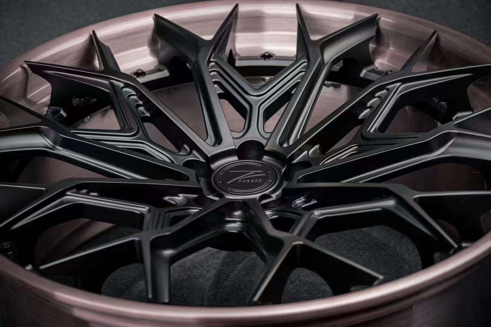 Custom Forged WF Mesh Work 2-Piece Wheels