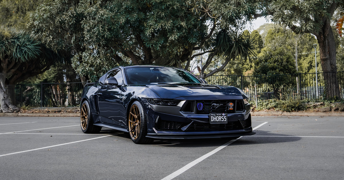 Ford Mustang S650 Dark Horse on WWC custom forged