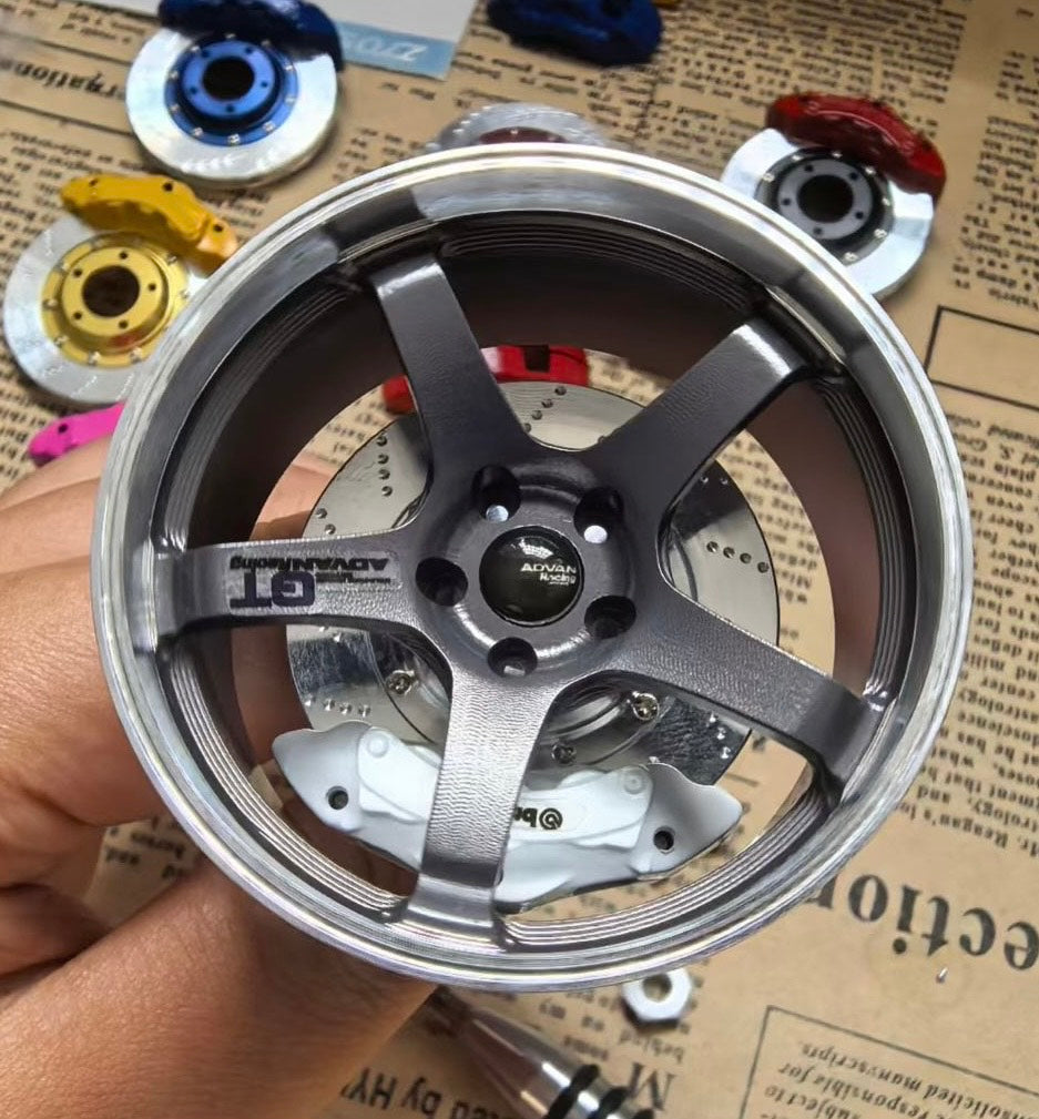 Miniature Wheel Air Freshener Advan GT