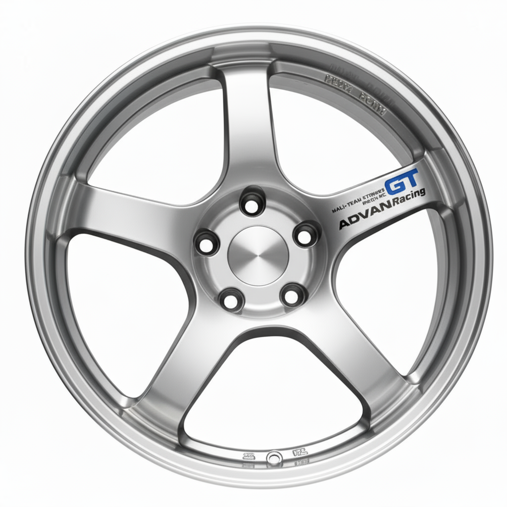 512 Advan GT styled flowform wheels - Silver