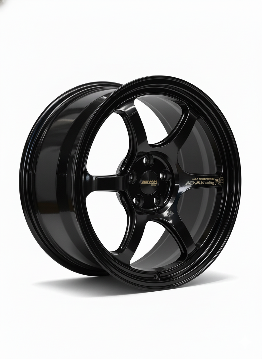 Custom Forged Advan racing R6 inspired performance wheels