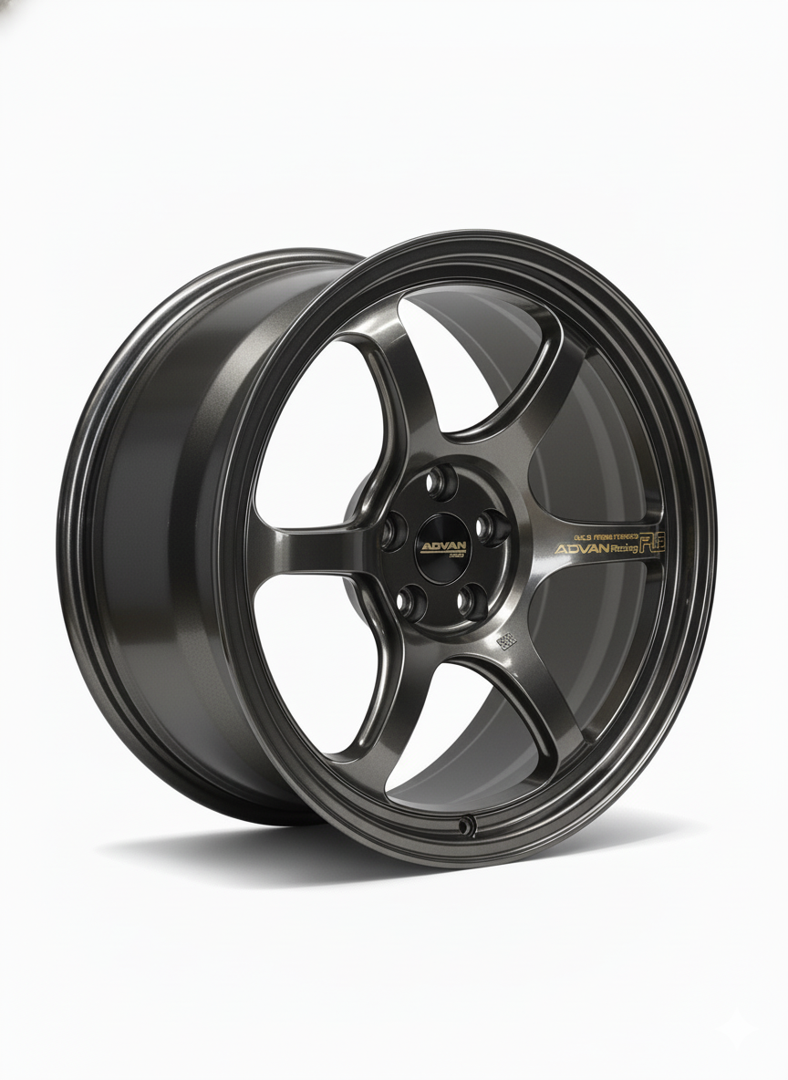 Custom Forged Advan racing R6 inspired performance wheels