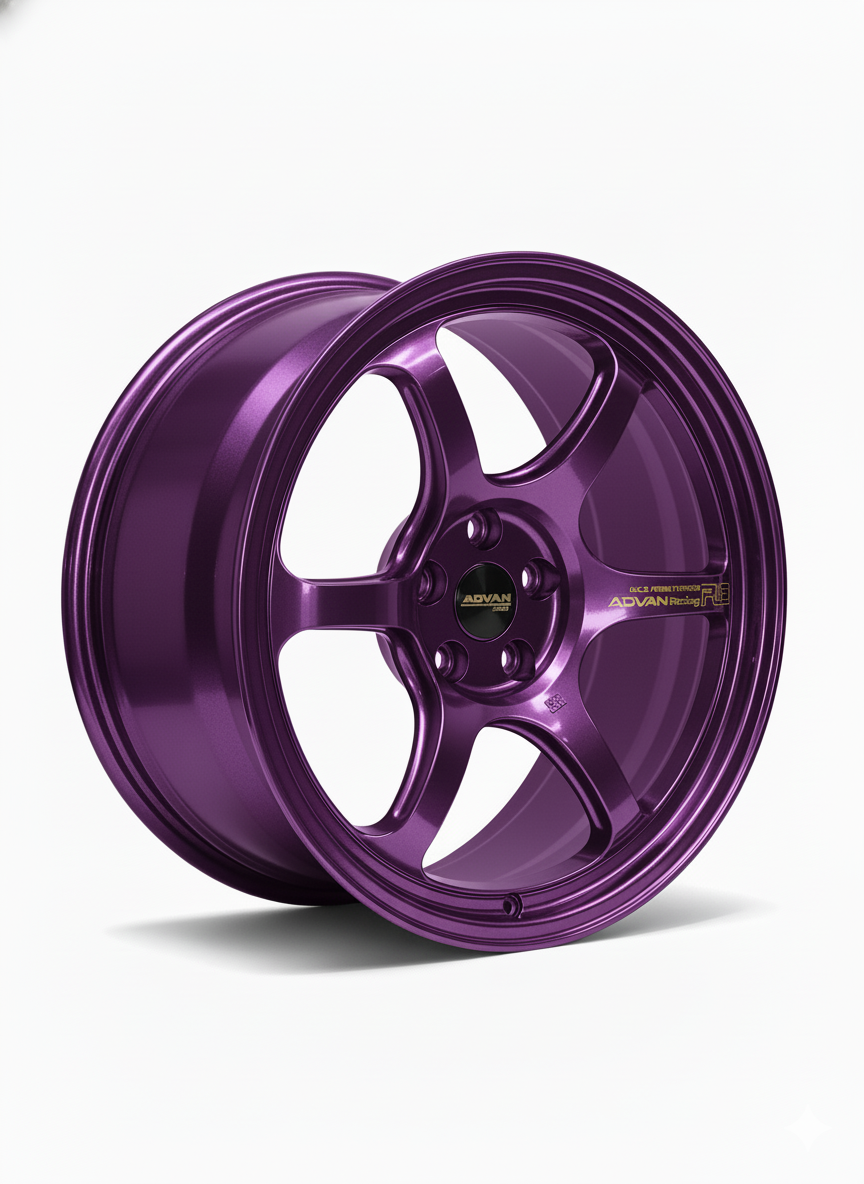 Custom Forged Advan racing R6 inspired performance wheels