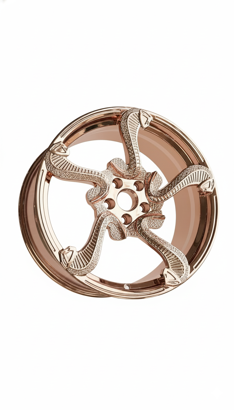 Custom forged wheels - Shelby Snake Serpent forged wheels