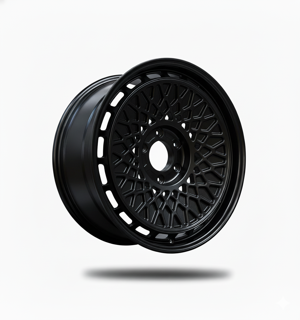 Custom Forged WWC Heritage Mesh – Retro Motorsport Wheel