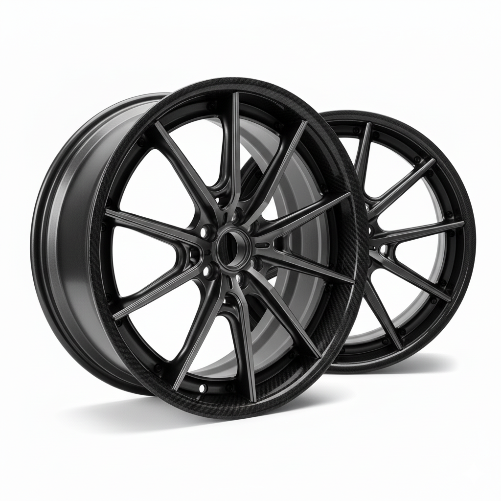 Custom Hybrid Carbon Forged Wheel, photo 5