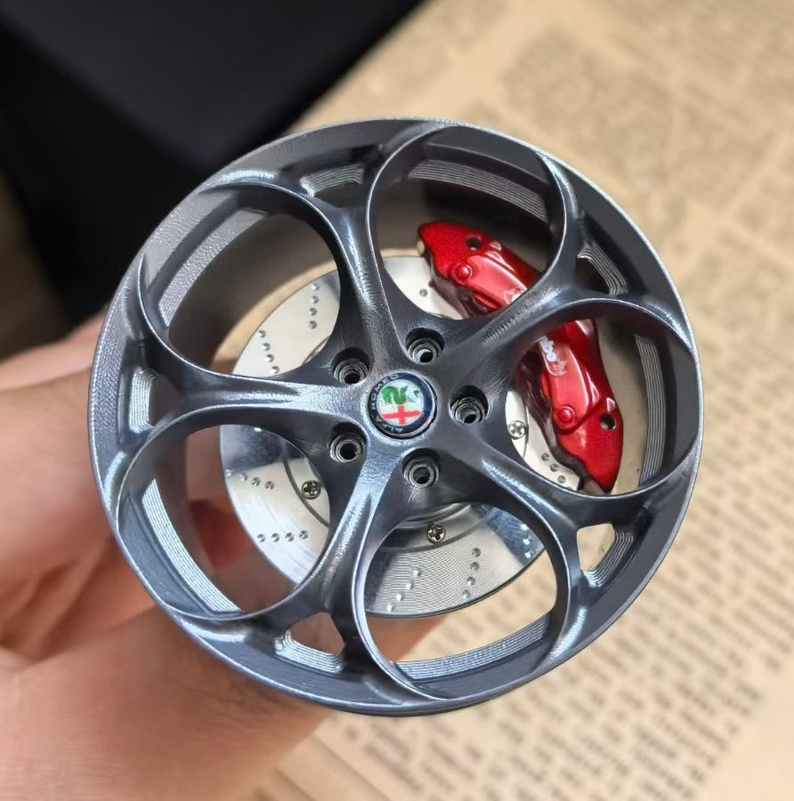 Miniature Wheel Air Freshener Alfa Romeo Quadrifoglio
