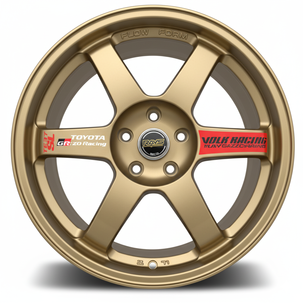 509 TE37 inspired style Flowform wheels