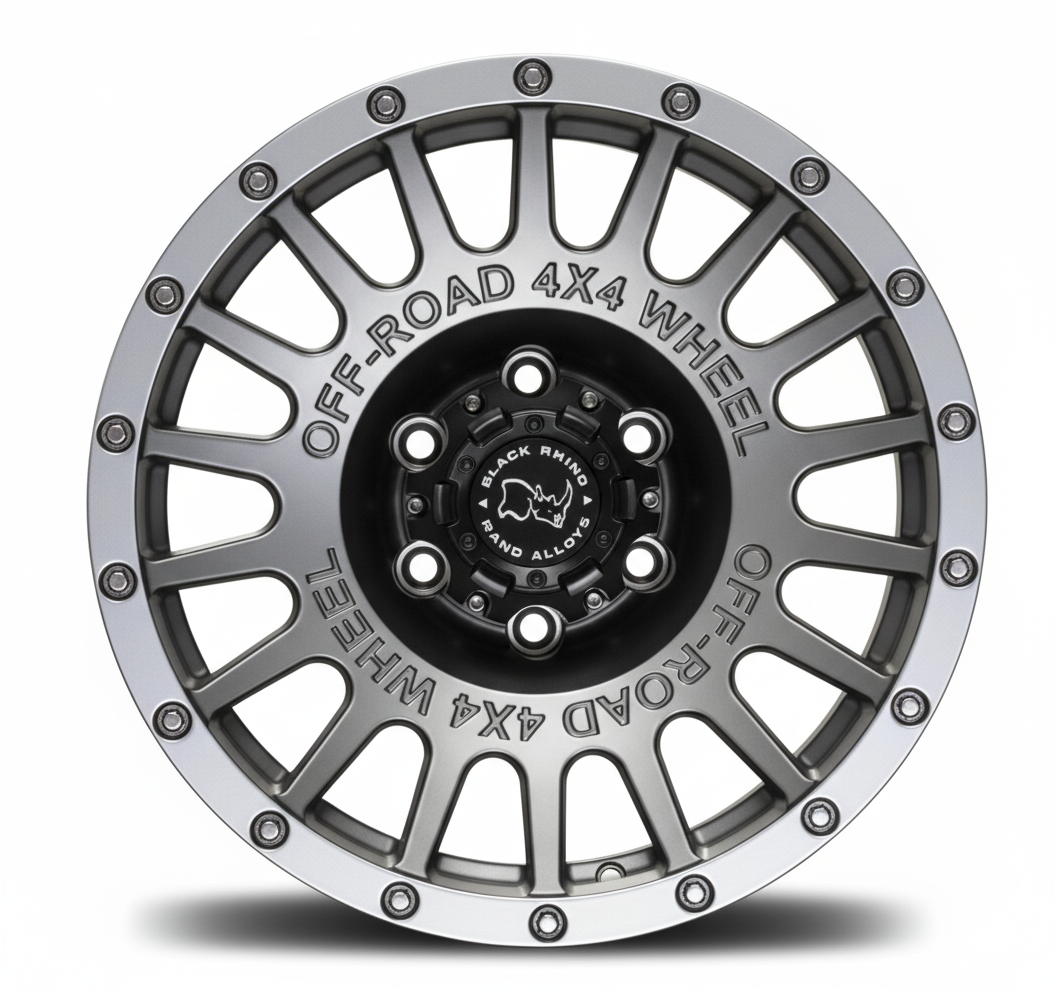 605 Offroad Flow Form Wheels - Gun Metal Gray Matt