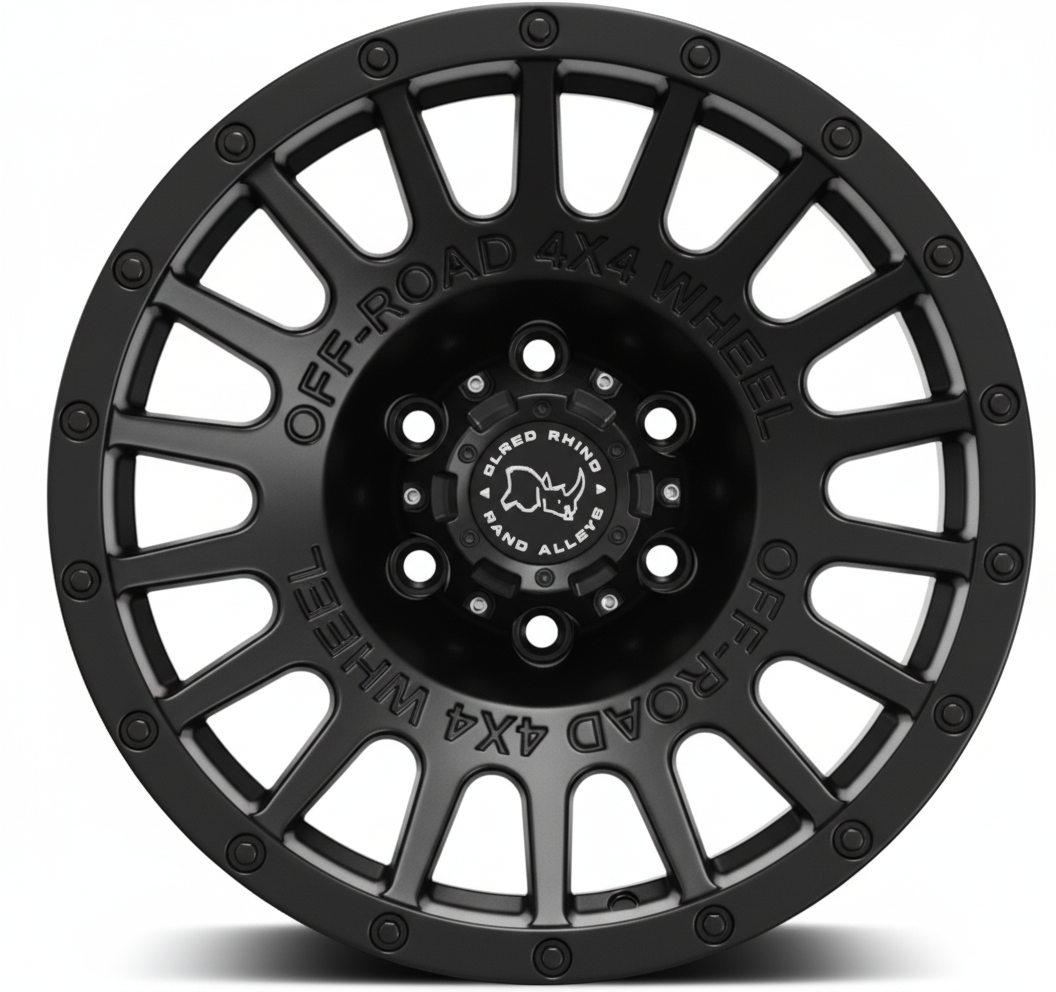 605 Offroad Flow Form Wheels - Matt Black