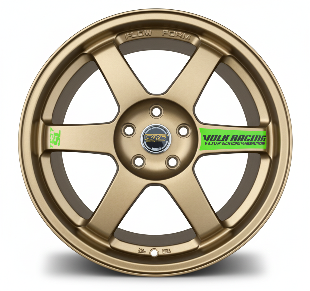 509 TE37 inspired style Flowform wheels