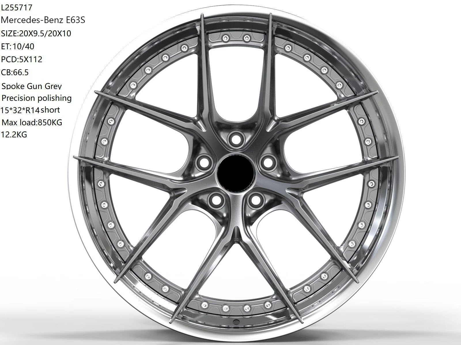 Custom forged WWC S101SC 2 piece Wheels