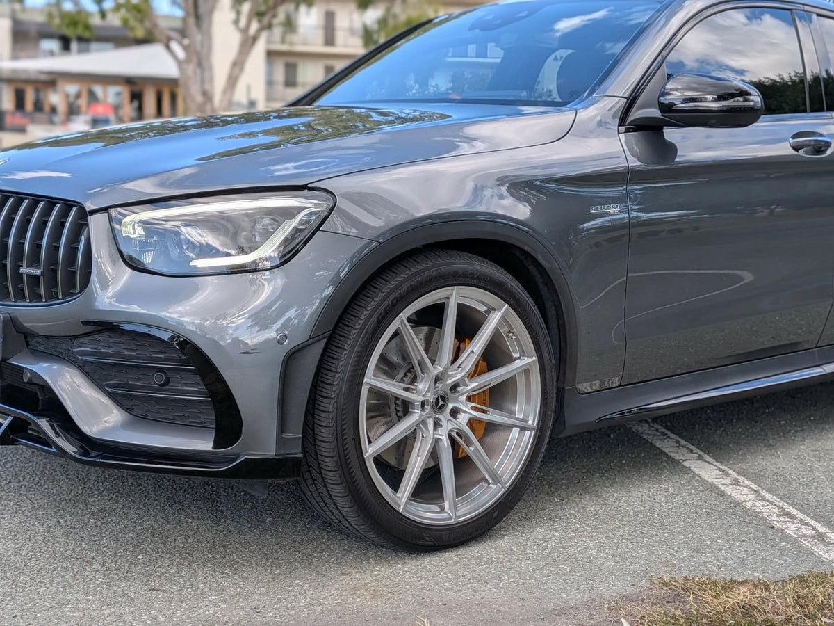 Mercedes GLC43 on WWC RC3 EVO Multi-Spoke Custom Forged Wheel