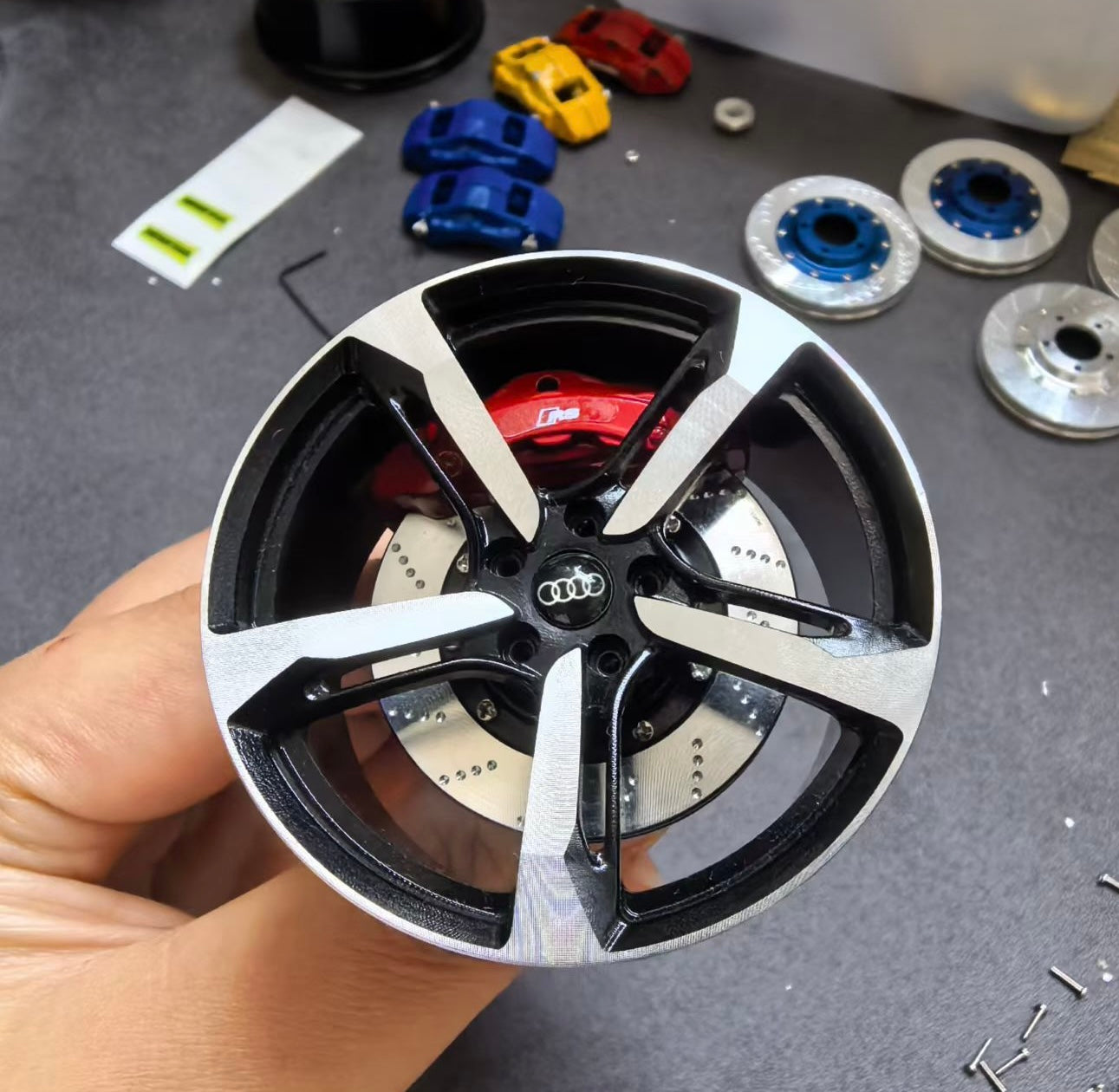 Miniature Wheel Air Freshener Audi RS