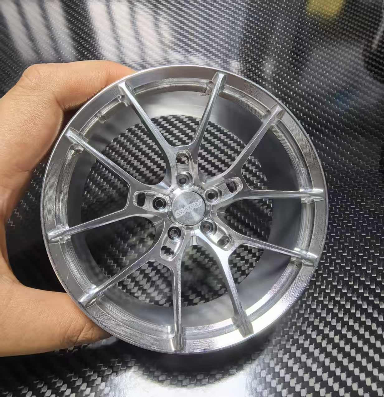 Rays G025 Style 10cm Die-Cast Aluminium Mini Wheel
