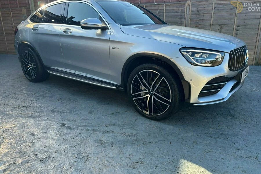 Mercedes GLC43 on factory wheels