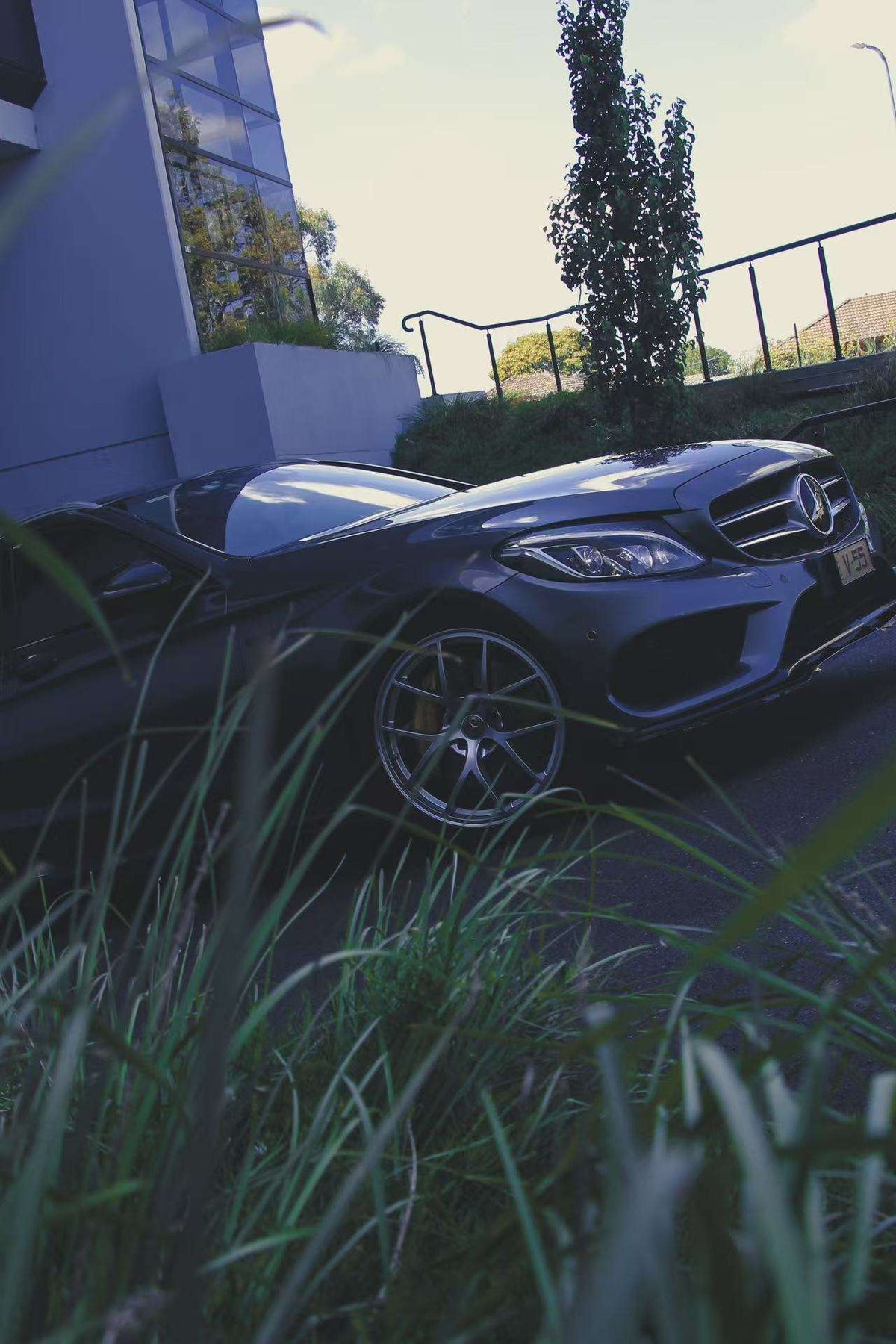 Mercedes C250 Wagon W205 on WWC custom forged