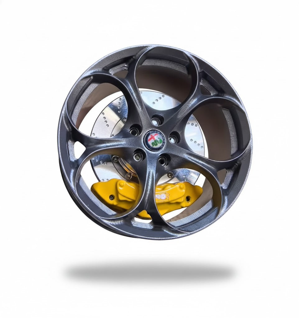 Miniature Wheel Air Freshener Alfa Romeo Quadrifoglio