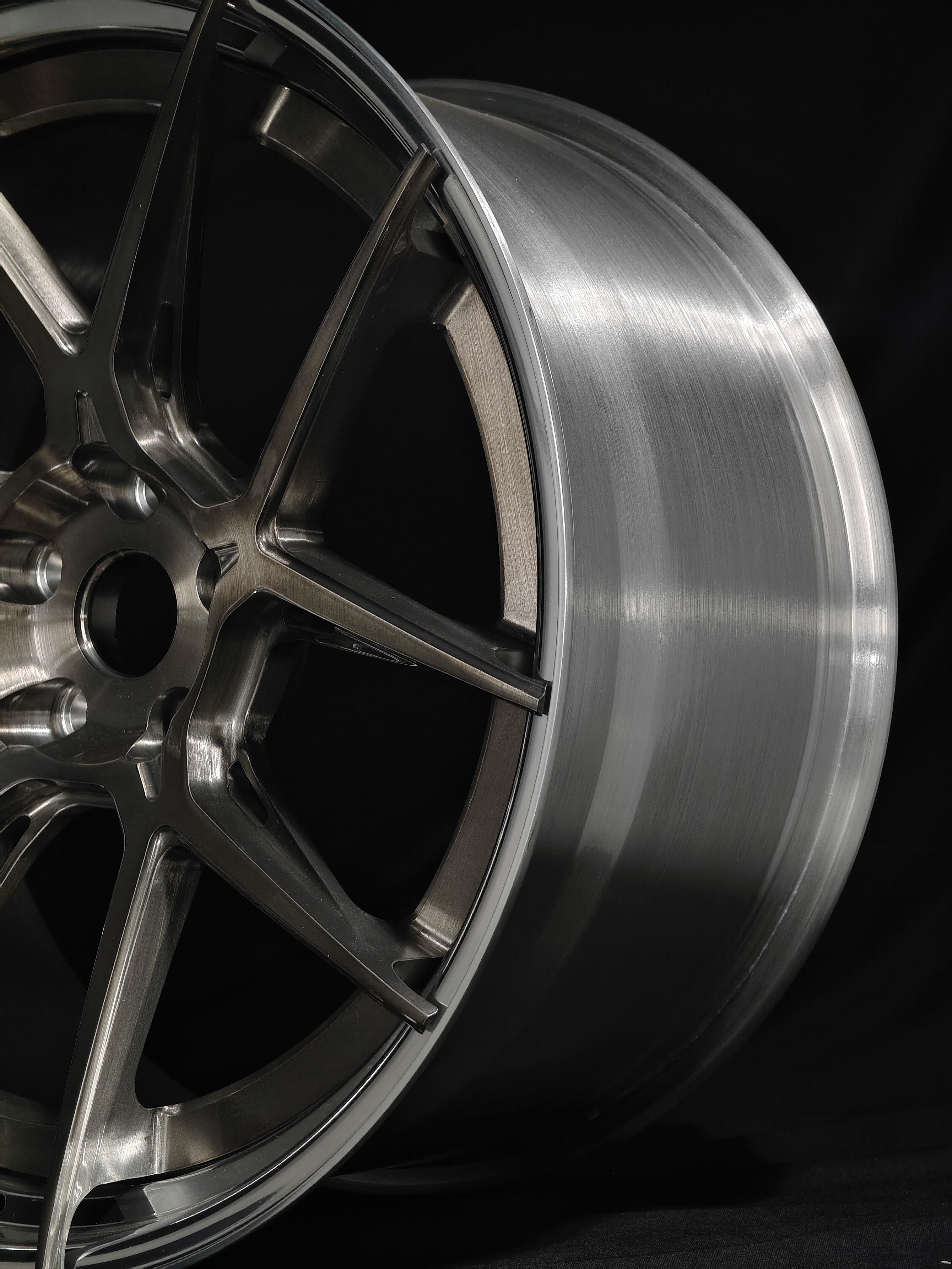 Custom Forged WWC Velocity GT lightweight performance wheel showcasing a sleek design and precision craftsmanship.