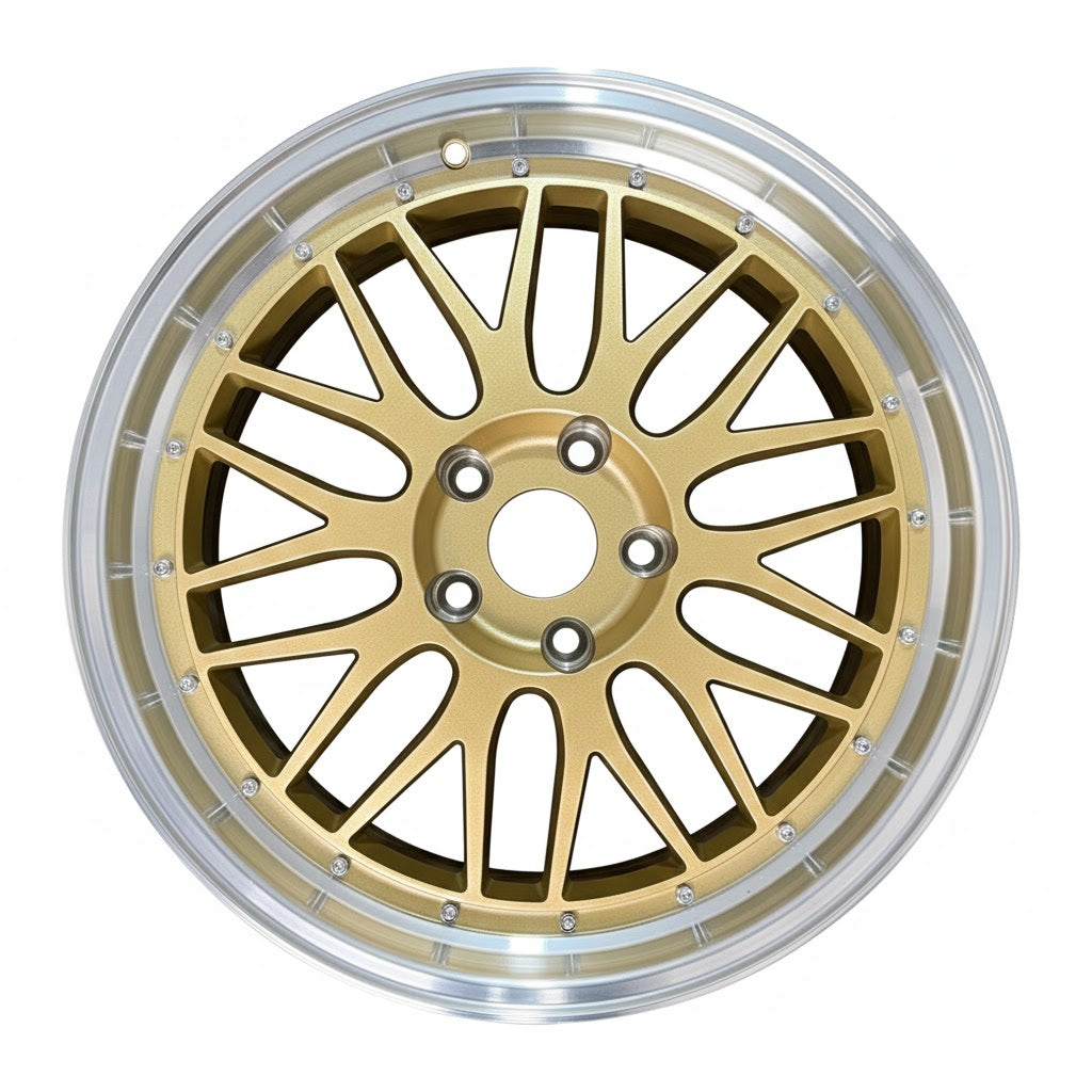 3S215 LM Styled Flowform Wheels – Bronze Machine Lip