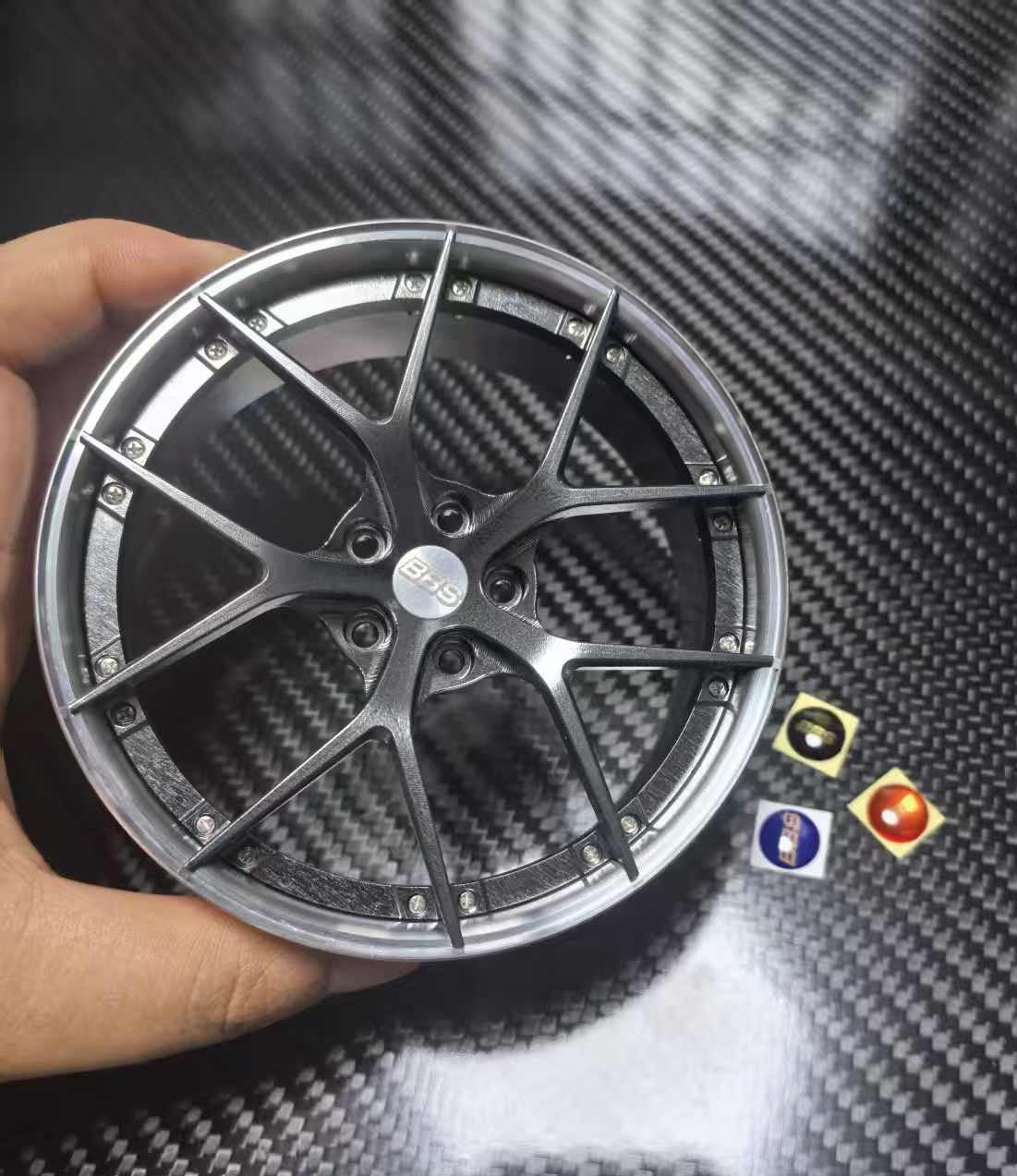 Split-Spoke 10cm Die-Cast Aluminium Mini Wheel – view 4